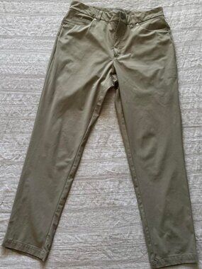 VRST Slim Fit Khaki Chino Pants Mens 34x32 Stretch